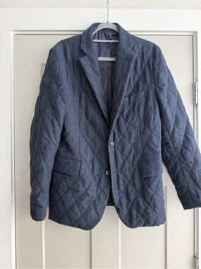 Vineyard Vines Men’s Navy Quilted Blazer 38R
